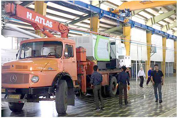 署理商注塑机出运实拍图